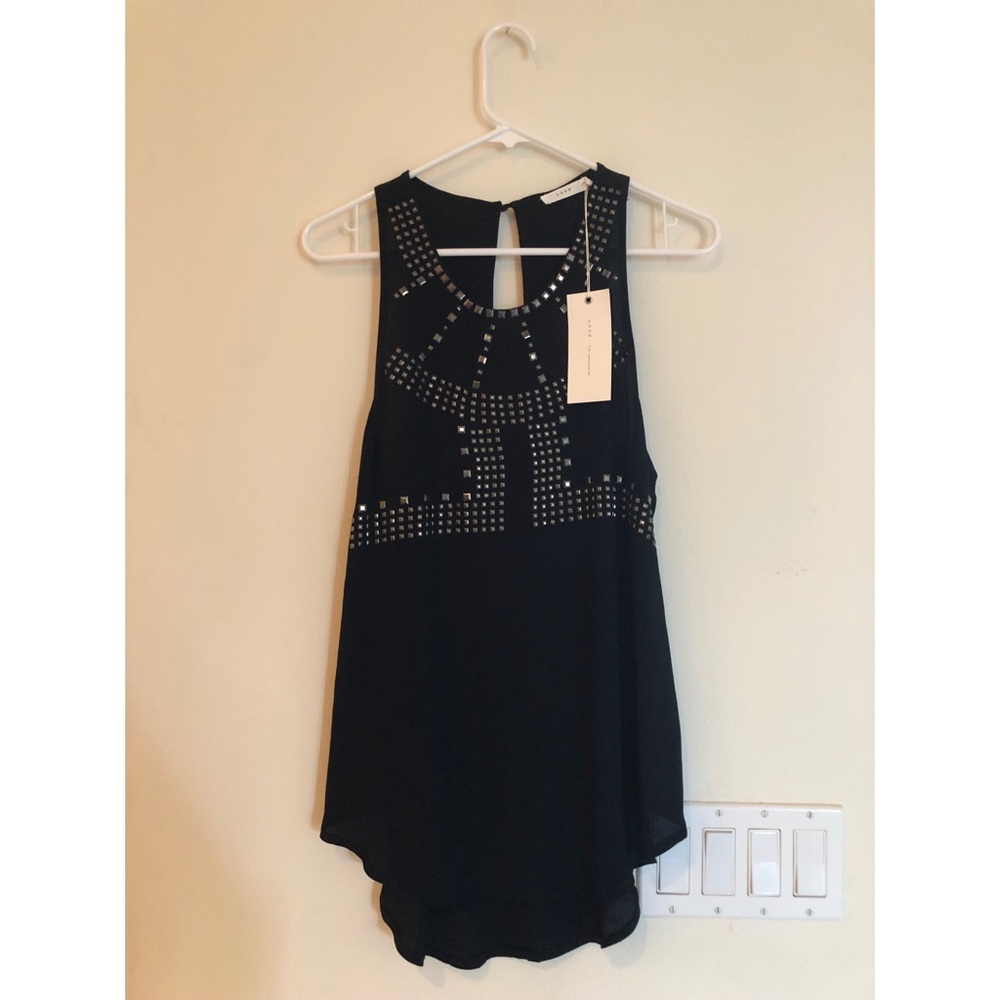 Black longish shirt
